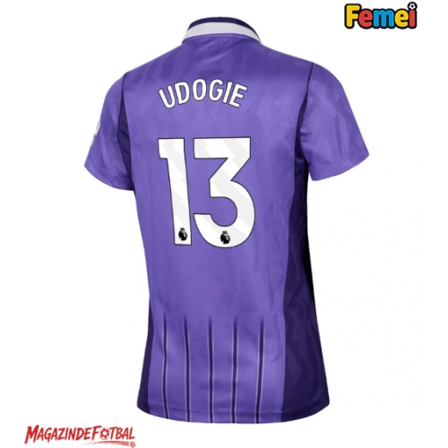 Tottenham Hotspur Destiny Udogie #13 Tricou Fotbal Replică 2026-27 Femei Treilea Tottenham Hotspur Destiny Udogie #13 Tricou Fotbal Replică 2026-27 Femei Treilea